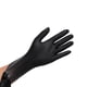 thumbnail image 1 of 100 guantes de PVC para alimentos, de alta elasticidad, para limpieza y catering, color negro, talla L, 1 of 14