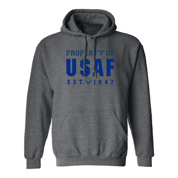 Property of USAF Adult Hooded Sweatshirt