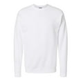 thumbnail image 5 of Hanes Unisex Perfect Crewneck Sweatshirt, Soft Pullover Fleece, White, XL, 5 of 7
