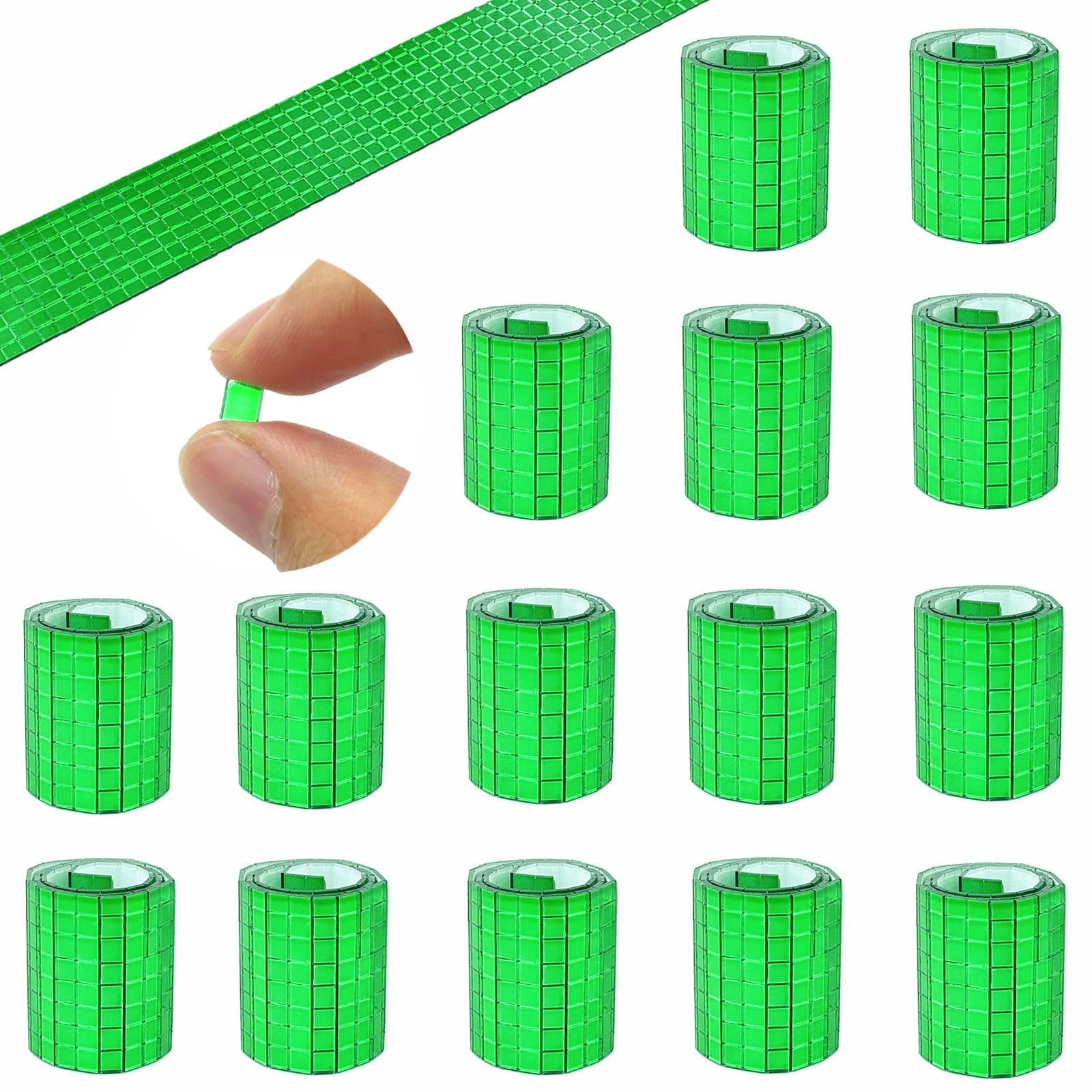 7200Pcs Mirrors Mosaic Tiles Disco Ball Mirror Tiles SelfAdhesive Real