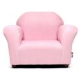 thumbnail image 3 of Keet Roundy Microsuede Children`s Chair, Hot Pink, 3 of 4