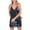 Black, variant on Ashirexll Sequin Prom Dress for Women Fashion Sleeveless Sequined Backless Halter Mini Dress Spaghetti Strap Evening Dress Club Party Beach Dress Black XL