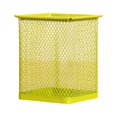 thumbnail image 1 of FNNMNNR Square 2PC Pen Multi-functional Holder Metal Mesh Creative office student pen Square Pencil Round  Desktop Office Stationery School Office Pencil Holder, 1 of 1