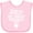 AD-Pink, variant on Inktastic Future Air Traffic Controller Boys or Girls Baby Bib