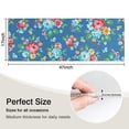 thumbnail image 5 of Pioneer Flower Floral Print Pattern Kitchen Rug Mat,Kitchen Runner Rugs Non Skid Washable,Decorative Kitchen Floor Mats for Kitchen,Sink,Laundry,17"X47", 5 of 5