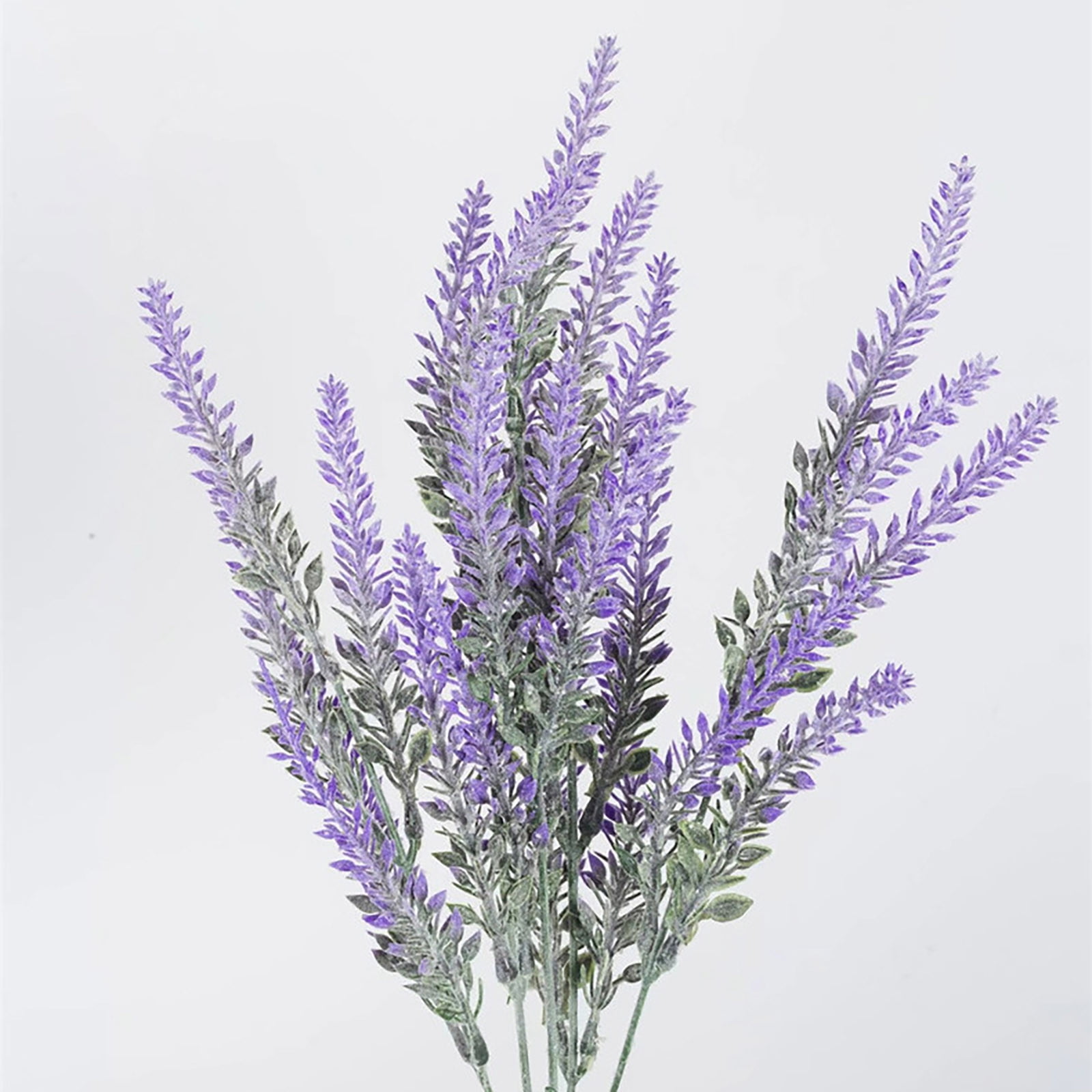 Sruiluo Artificial Lavender Flowers, 2 PC Purple Artificial Lavender