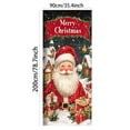 thumbnail image 2 of Event & Party Door Banner for Holiday Party Festive Home Entrance Wall Hanging with Merry Xmas Greetings, 2 of 5