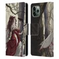 thumbnail image 1 of Head Case Designs Officially Licensed Nene Thomas Deep Forest Magic Fairy In Forest Raven Leather Book Wallet Case Cover Compatible with Apple iPhone 11 Pro, 1 of 6