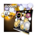 thumbnail image 1 of illooms Gold, Silver, White LED Light Up Balloons, 1 of 9