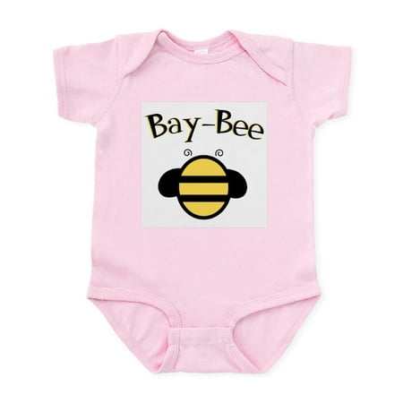 

CafePress - Bay Bee Baby Bumblebee Infant Bodysuit - Baby Light Bodysuit Size Newborn - 24 Months