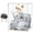 Clear, variant on Clear Acrylic Piggy Bank with Lock and Key for Kids Adults, Openable Money Saving Box for Cash Coins Real Money (Clear)