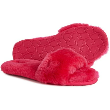 Ugg Australia Sheepskin Radish Fluff Slide Ii Slippers 7M