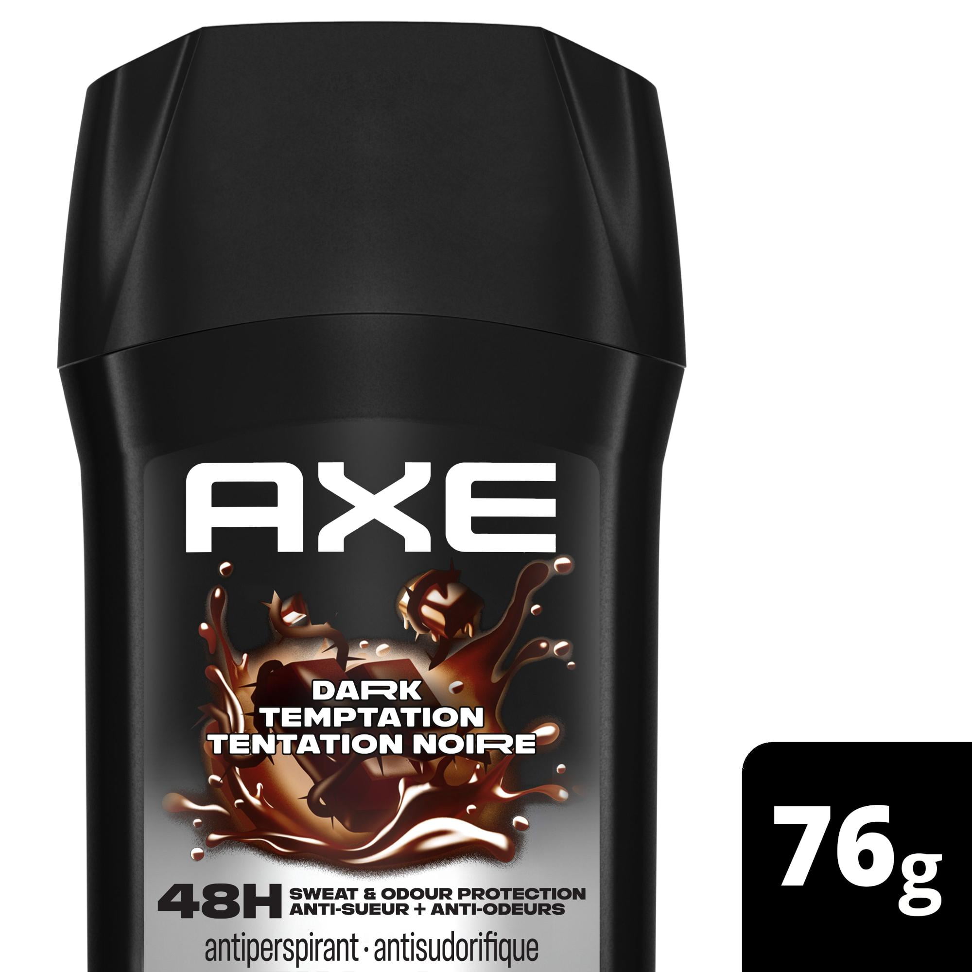 AXE Dark Temptation Antiperspirant Stick for 48-Hour Sweat and Odour Protection, Dark Chocolate, 76g, 76 g Antiperspirant