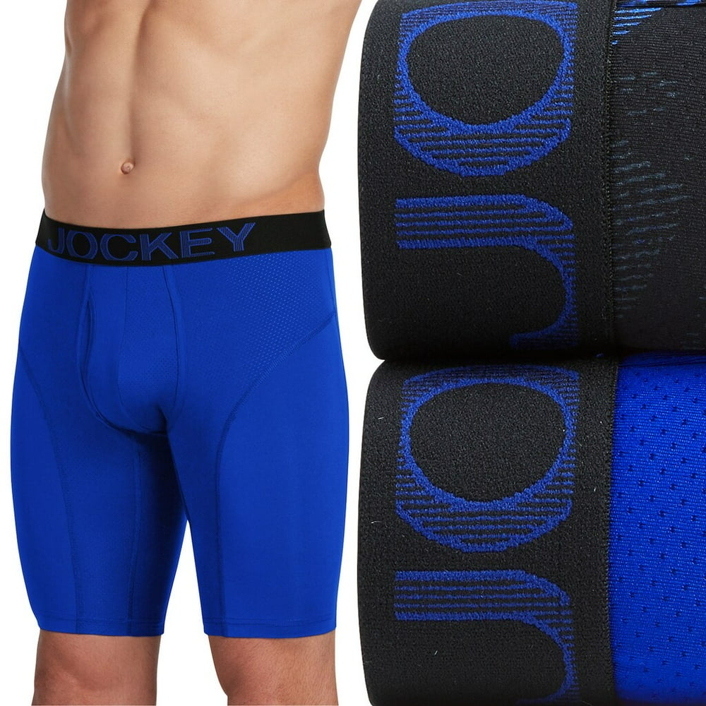 Jockey Men's Jockey 2pack RapidCool Midway Briefs Dark Blue