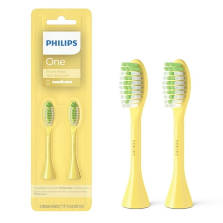 Philips One By Sonicare 2pk Brush Heads, Mango BH1022/02