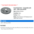 thumbnail image 2 of Front Brake Rotor - Compatible with 2007 - 2009 RX350 2008, 2 of 2