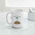 thumbnail image 5 of CafePress - I Dig Arbor Day Large Mug - 15 oz Ceramic Large White Novelty Mug, 5 of 6