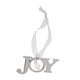 thumbnail image 5 of Navidad Aleación de Plata Adorno de árbol de Navidad-Paz / Esperanza / / Amor / Fe / Letras de Noel - Plata Sunnimix Decoración de la Navidad, 5 of 8