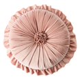 thumbnail image 1 of LCXmlly Throw Pillow Seat Pillow Ruffle Super Soft Comfortable Touch Full Filling Elastic Decorative Round Office Nap Back Support Plush Pillow Home, 1 of 5