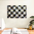 thumbnail image 3 of Elephant Stock Marble Deco Tiles Wall Art - Horizontal Canvas Wall Art - Living Room Wall Decor - Decor Elements Canvas - Gray And Black Decor - 12" x 8", 3 of 8