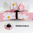 thumbnail image 6 of Didog Personalized Floral Nylon Dog Collar Engraved Pet Name Collars Adjustable, 6 of 9