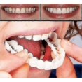 thumbnail image 1 of A Pair Upper Lower High Quality Denture Instant Smile Comfort Fit Flex Cosmetic Teeth Denture Teeth Top Cosmetic Veneer High Quality, 1 of 5