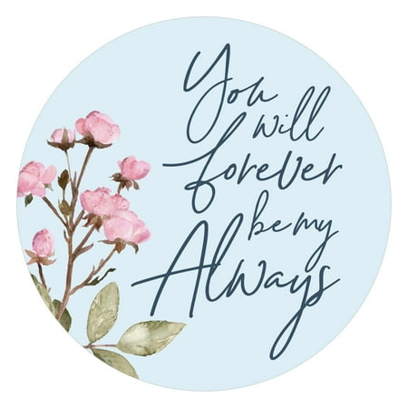

LifeSong Milestones Family & Home Fridge Magnets Gifts Idea for Kitchen Decor - Forever be my Always