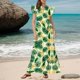 thumbnail image 1 of WILLBEST Vestido De Mujer Vestidos Casuales De Mujer Para Vacaciones Diarias Playa Y Diseño Acampanado Con Estampado Floral Versátil Para Primavera, Verano Y Otoño, 1 of 3