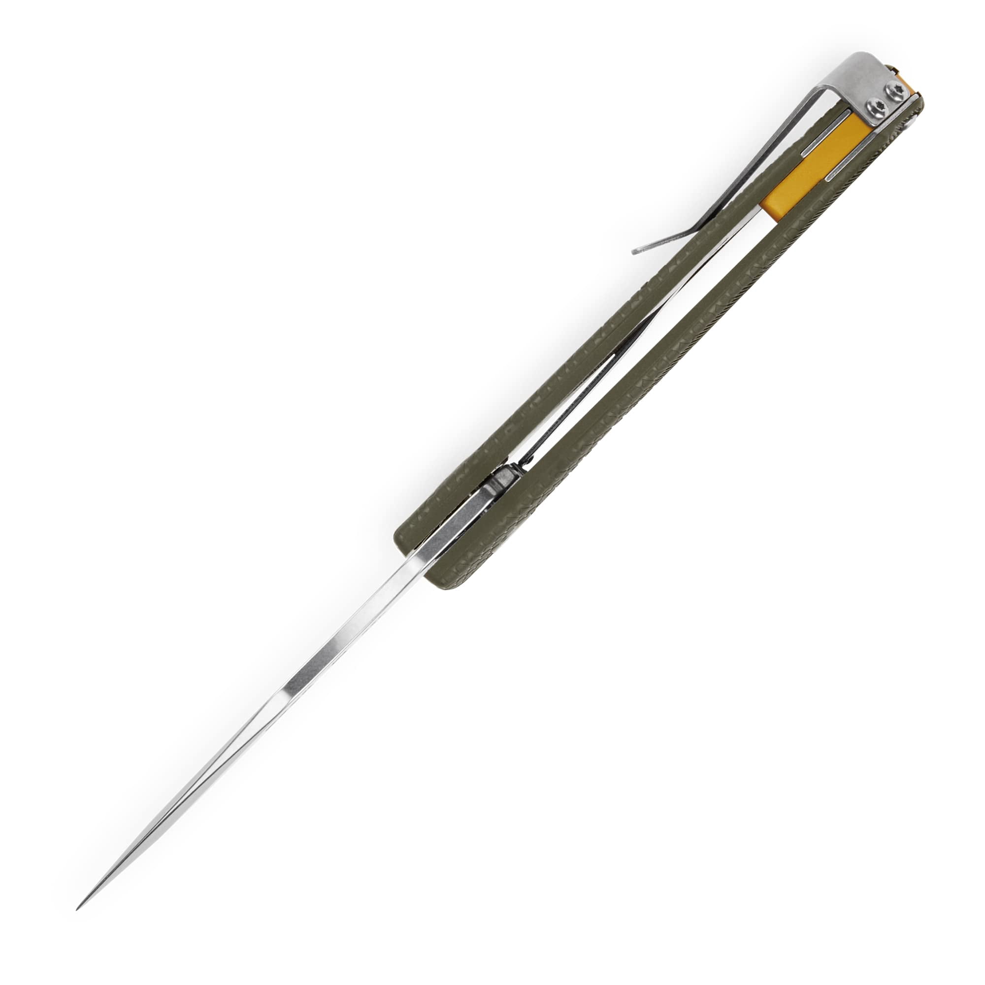 Buck Knives 840 Sprint Select Folding EDC Knife, 3-1/8” Pocket Knife Blade, Green, 3.2 oz