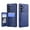 Darkblue, variant on ChicShell Slim Fit for Samsung Galaxy S25 Ultra Case, Protective PU Leather Wallet Cover with Card Holder RFID Blocking Back Case Shockprooof Back Cover for Samsung Galaxy S25 Ultra, Black