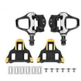 thumbnail image 2 of Self-locking Bicycle Pedal, Repair Accessory Aluminum Alloy Stable Bike Pedals High Strength Bike Pedal, Anti-slip For Cycling Mountain Bike Riding Road Bike, 2 of 8