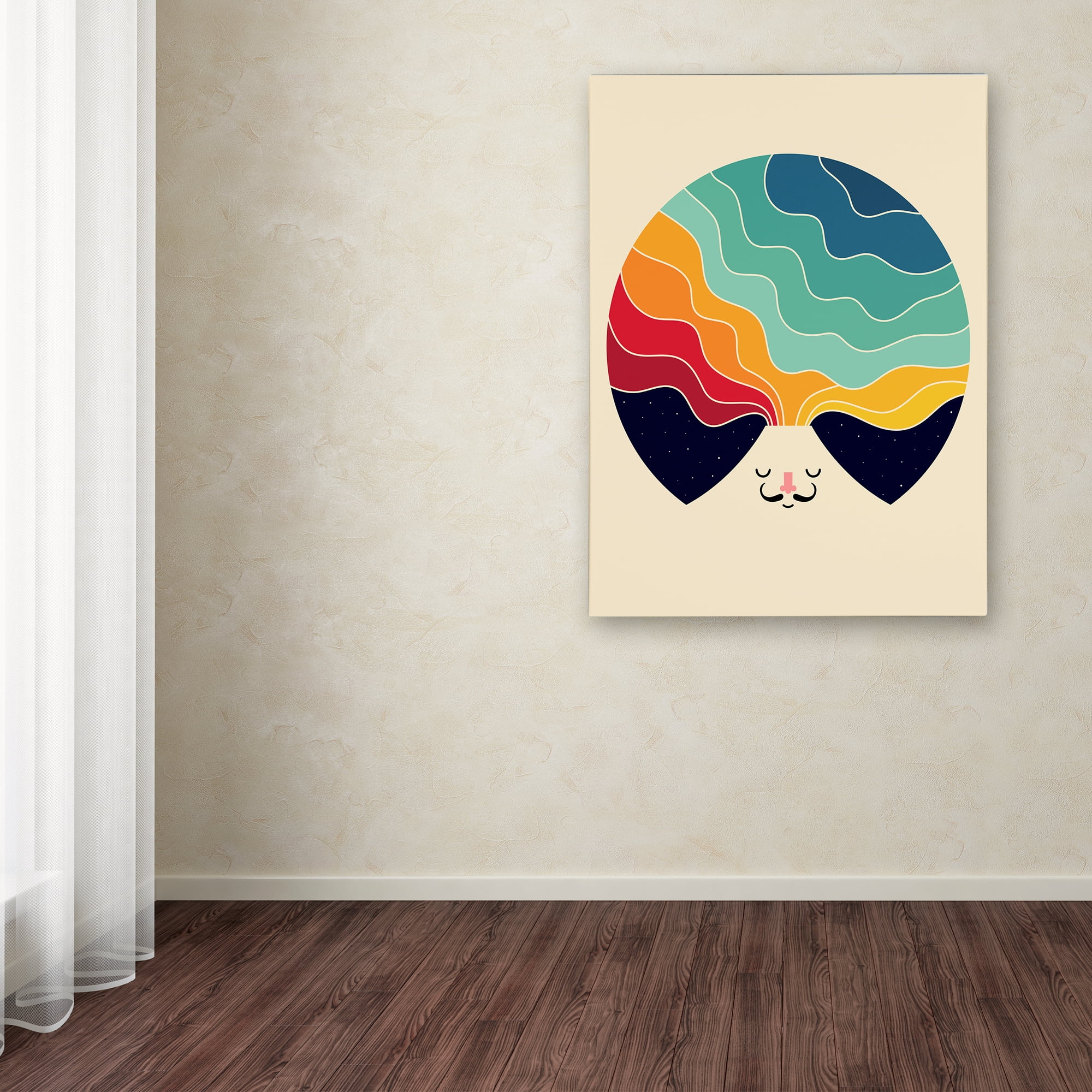 Andy Westface 'Keep Think Creative' Canvas Art