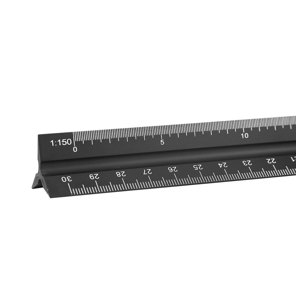 tiyuyo-30cm-triangular-architect-scale-ruler-engineer-drawing-tool