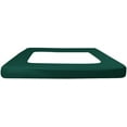 thumbnail image 6 of D.N.G. BEDDINGS 1 Piece Box Spring Cover - 100% Egyptian Cotton, 800 TC, Wrap Around 4 Sides Bed Skirt for Hotel & Home, Fits Box Springs up to 6 Inch - Full, Stripe Teal Green Color, 6 of 8
