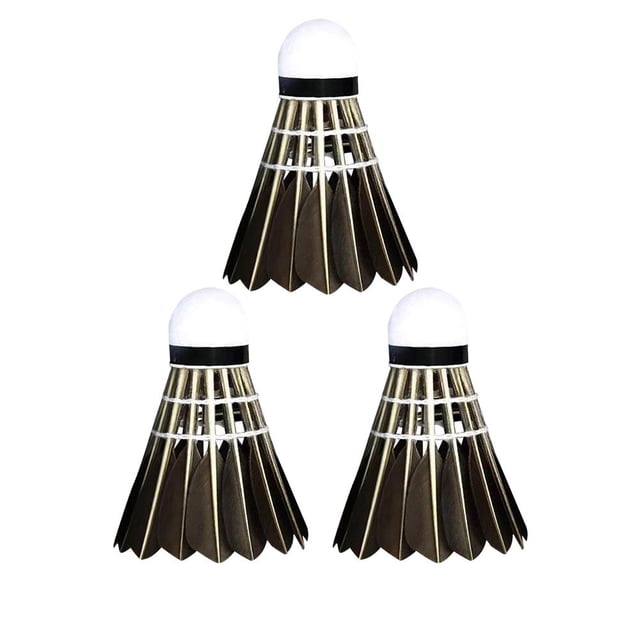 336pcs Black Badminton Windproof for Competitive Training Durable Lot