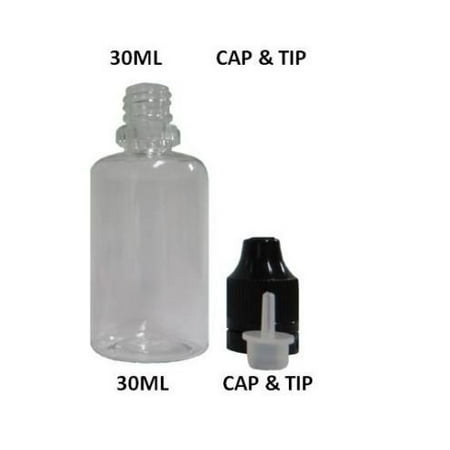 10 Ml Slip Tip - Magik 10~50 ML PET Dropper Bottles Squeezable Clear Eye Liquid Oil Empty Tip Cap Plastic Ejuice Childproof Filling Lot Sale (30ml, Black, 10 Pack)