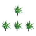 thumbnail image 4 of Set of 4 Garden Lanterns Solar Lights Outdoor Decorative Inserts Compact Stake, 4 of 8