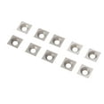 thumbnail image 3 of Carbide Inserts 4 Edges, High Hardness, Wear , 10PCS Turning Inserts, Fine Machining, Plywood Planing, Wood Surfacing, CNC Router Replacement Blades, 3 of 8