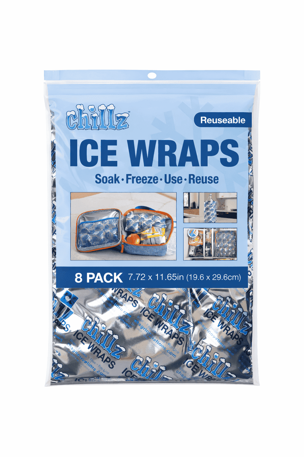 Rester's Choice Flexible Gel Cold & Hot Packs (2-Piece Set) 11” x