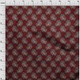 thumbnail image 3 of oneOone Coton Bio Voile Feuilles & Imprimé Floral BTY 42 Pouces de Large, 3 of 4