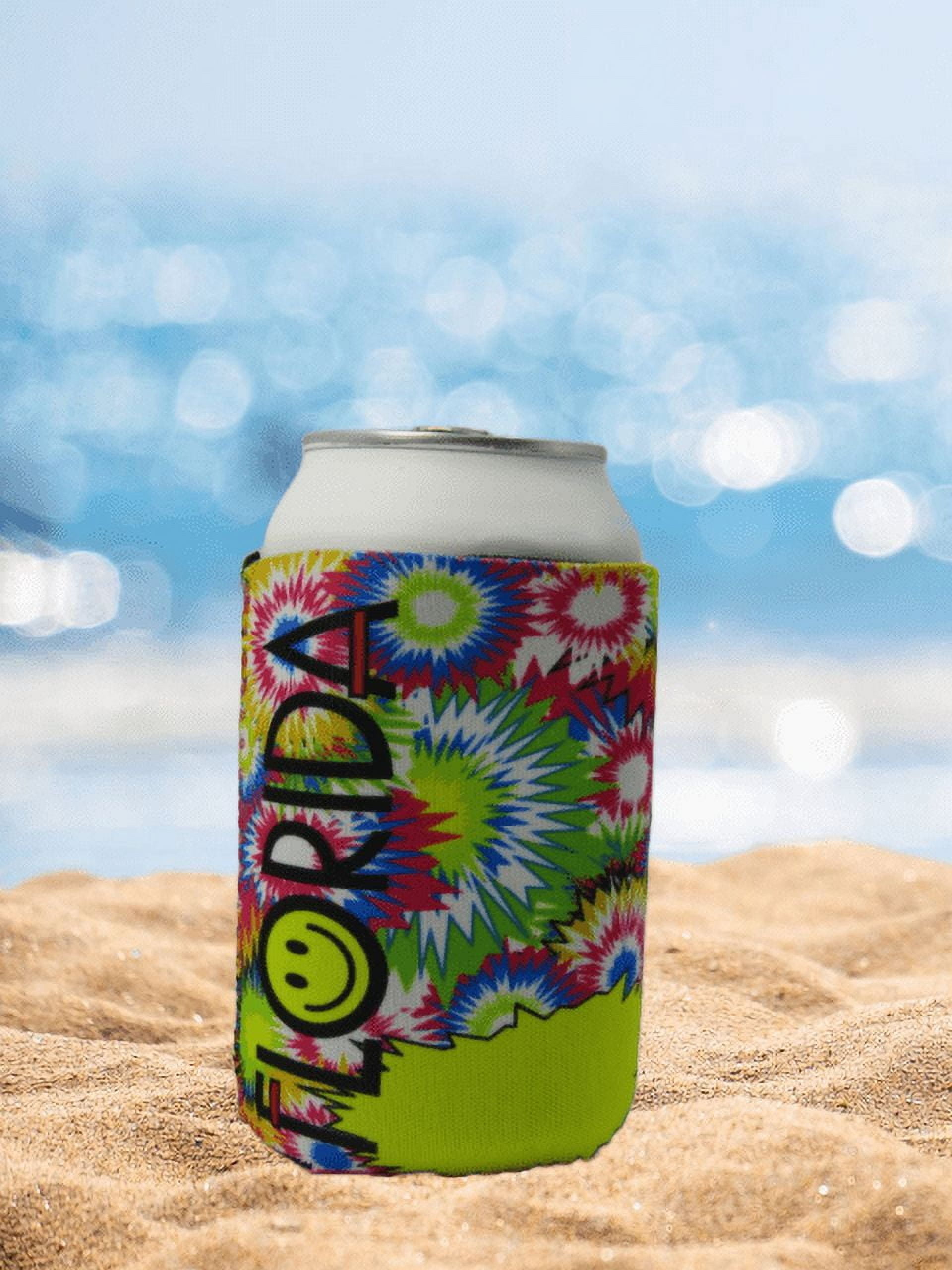 Can Koolie Drink Sleeve Tropical Multicolor-Beach Hut Inc. Inc. All Occasion Souvenir