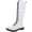 White Smooth, variant on Womens Ryleep Leather Lugged Sole Combat & Lace-up Boots