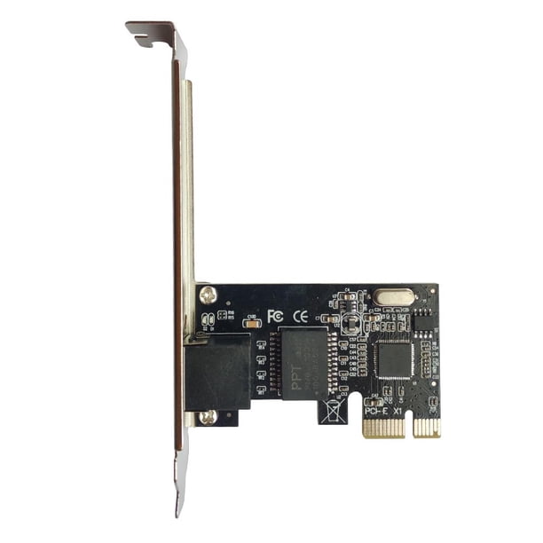 Kuymtek Gigabit Ethernet PCI Express Tarjeta de red RJ45 Adaptador LAN para PC de escritorio Kuymtek Componentes de la computadora