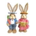 thumbnail image 2 of Cheapark Handcrafted figurine home style decor ornament for easter display, 2 of 7