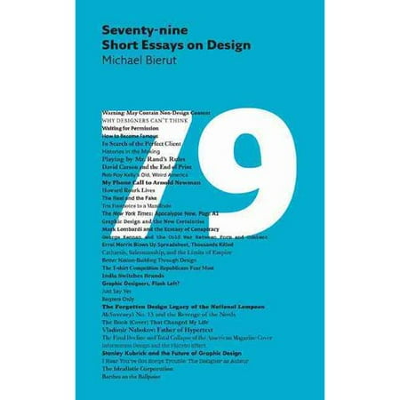 Essays on design