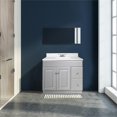 thumbnail image 6 of Wyndham Fully Assembled Wood Vanity Cabinet in Gray 36-in. x 21-in., 6 of 7