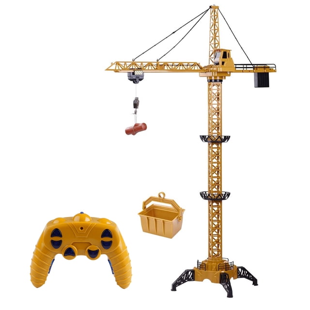 Grúa Torre Rc Modelo De Elevación De Ingeniero De Grúa Torre De 6 Canales Con Altura Ajustable Para Niños Y Niñas De 7 A 12 Años Moyic FN002162-00
