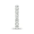 thumbnail image 4 of CARATS FOR YOU 4.04 Carat Diamond Eternity Bands with White Natural Diamond in 14K White Gold (I-J Color, I2-I3 Clarity), Ring Size-6.5, 4 of 6