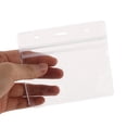 thumbnail image 2 of Clear Card Sleeves Transparent Waterproof for Working Cards 40Pcs, 2 of 8