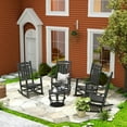 thumbnail image 5 of WestinTrends Malibu HDPE Patio Porch Outdoor Rocking Chair, Gray, 5 of 8